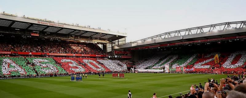 Anfield Pays Emotional Tribute to Jota