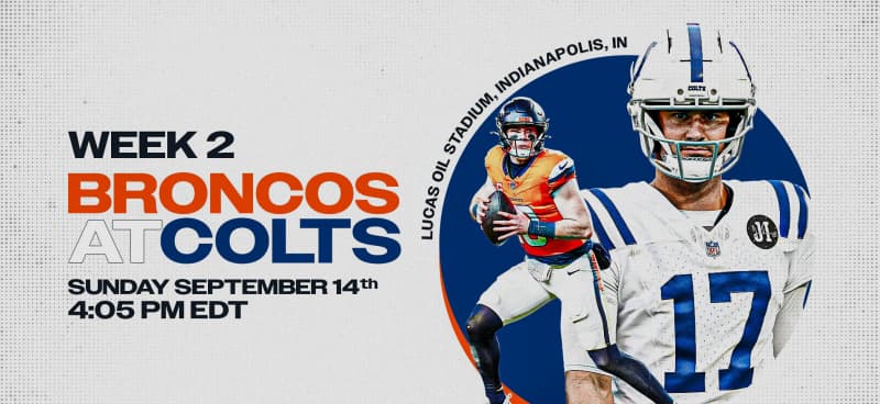 Colts vs. Broncos: Live Updates for Week 2 Game