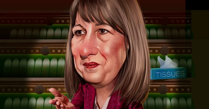 Iron Chancellor Rachel Reeves sheds tears