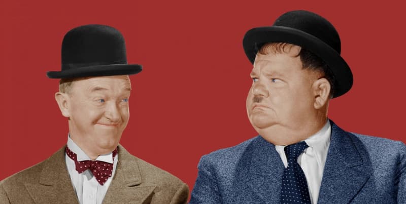 Laurel and Hardy: Modern-Day Heroes
