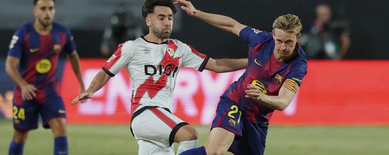 Rayo Vallecano Holds Barcelona to 1-1 Draw
