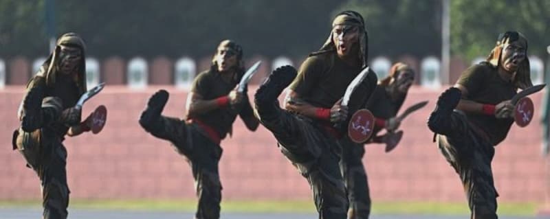 Renowned Nepalese Gurkha Soldiers