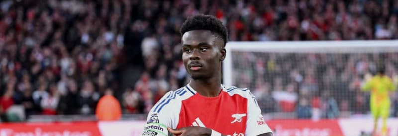 Saka Returns as Leader