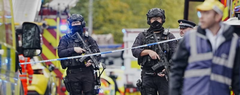The unfolding of the Manchester synagogue attack.