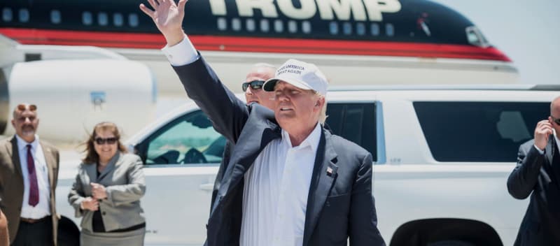 Trump Invites 'Nelk Boys' for Pranks on Plane