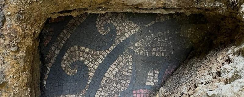 Ancient Roman mosaic unveiled in Colchester after 1,800 years