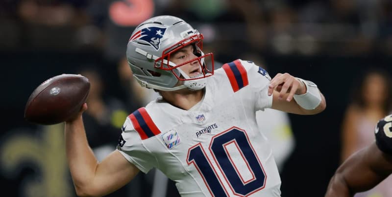 Drake Maye shines despite Patriots' one-dimensional offense