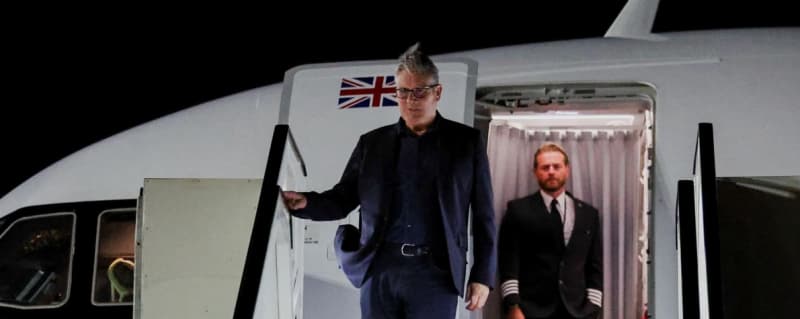 Keir Starmer in Egypt for Gaza peace summit