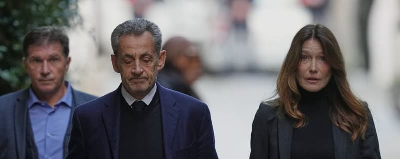 Nicolas Sarkozy's Sons Visit Him Before Starting Prison Sentence