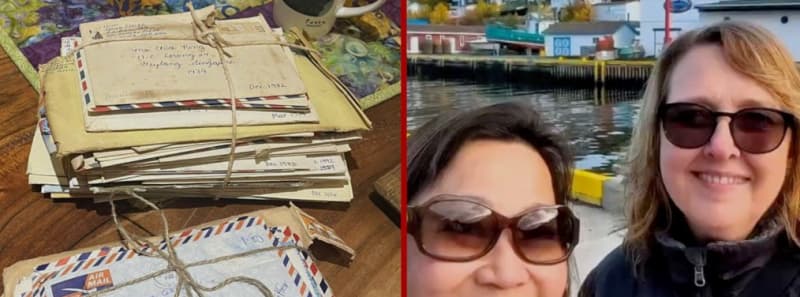 Pen pals from Canada and Singapore reunite after 43 years