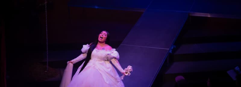 San Cha transforms telenovela norms in bold opera 'Inebria me'. Queer artist De Los chats on new project.