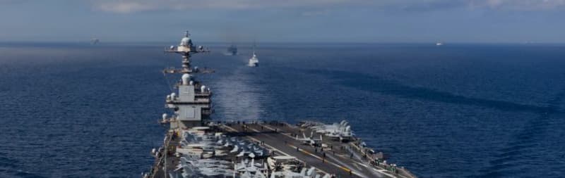 US Navy deploys powerful aircraft carrier to the Caribbean.