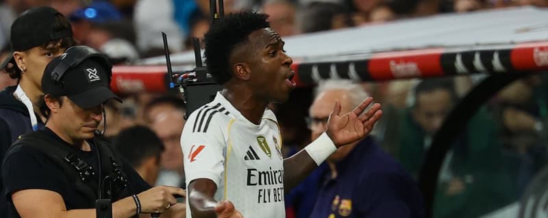 Vinicius Jr's Outburst and Manager's Response During Real Madrid's Clasico Win